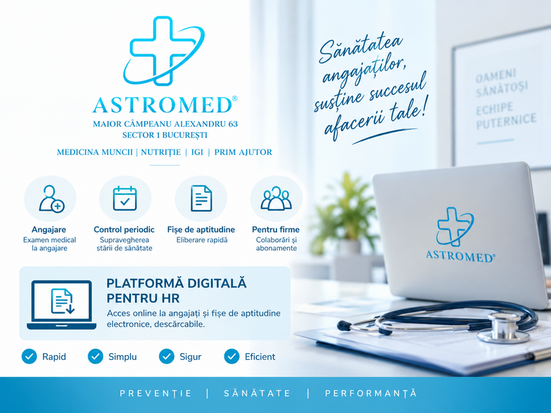 Astromed - Servicii de Medicina Muncii in Bucuresti